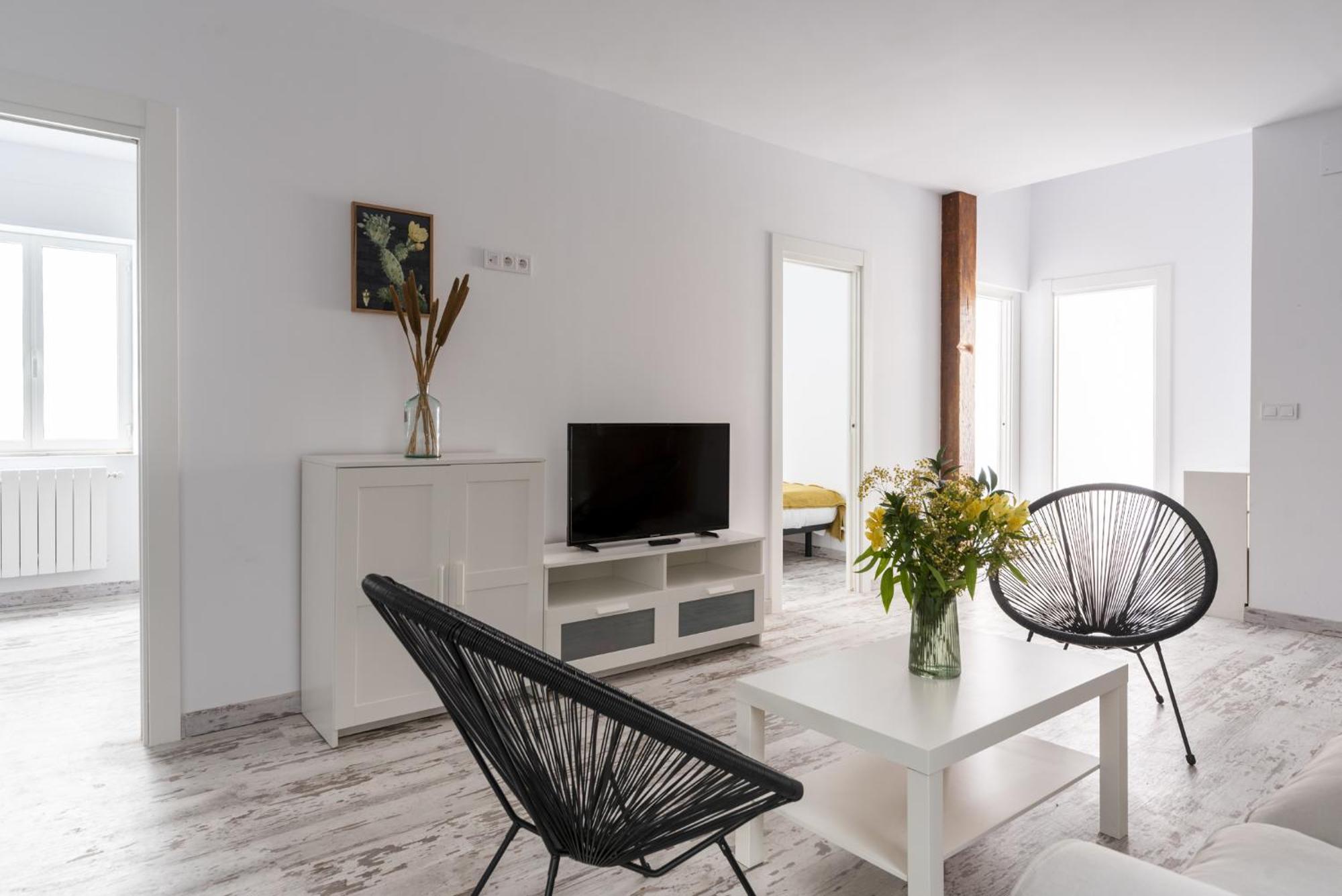 Apartamento De 4 Habitaciones En El Centro ซานตานเดร์ ภายนอก รูปภาพ